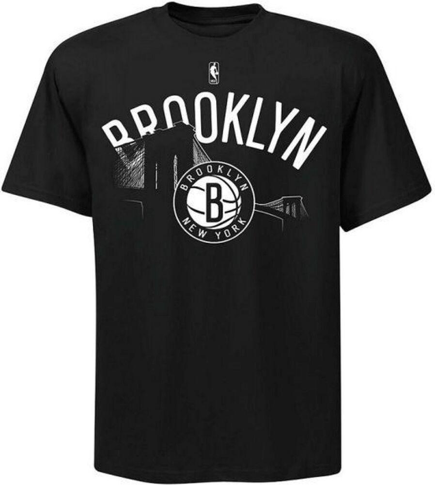 

Футболка унисекс Brooklyn Nets Majestic Nba Licensed Bridge черная