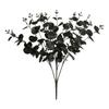 Simulation Of Black Money Leaf Bundle Halloween Party Decoration Wedding Plastic Flowers Halloween Bundle