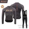 Herren Thermo Langarm Radtrikot Fleece Set Rennrad Mountainbike Fahren