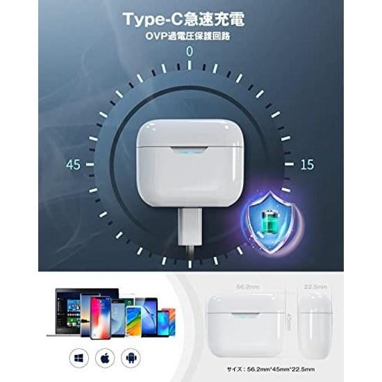 Wireless Earphones Bluetooth 5.4 Double Microphone ENC CVC8.0 Call Noise Cancellation Automatic Pairing EDR Spatial Audio Quality Hi-Fi Sound AAC Ear