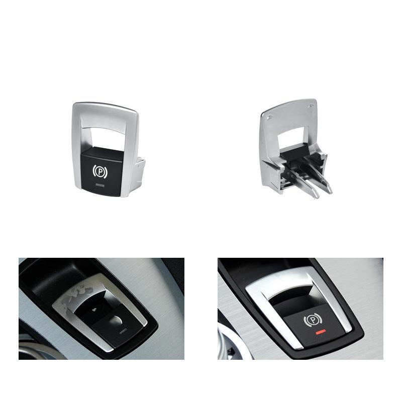For BMW Z4 Electronic Handbrake Switch Button E89 Center Console Handbrake P Button Cover Parking Switch Button 2009-2015