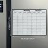 Stylish Magnetic Dry Erase Calendar - Versatile Monthly Planner For Refrigerator - Easy Kitchen Organization & Decor