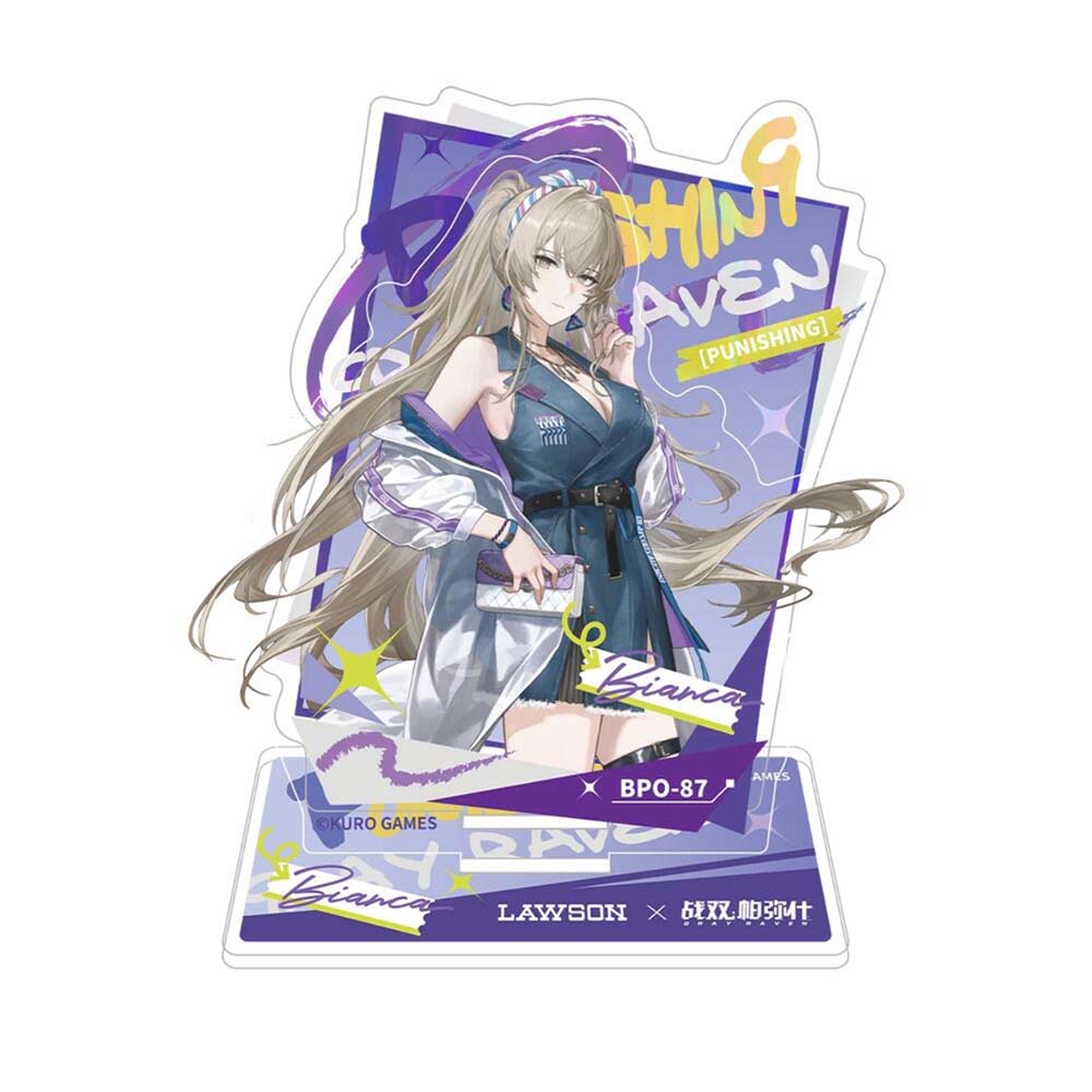 

Sunsyea PUNISHING: GRAY RAVEN Official Merch 2025 LSLD Acrylic Stand Lee Lucia Chrome Bianca