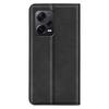 For Xiaomi Redmi Note 12 Pro+ 5G PU Leather Flip Stand Phone Cover Skin-touch Wallet Case