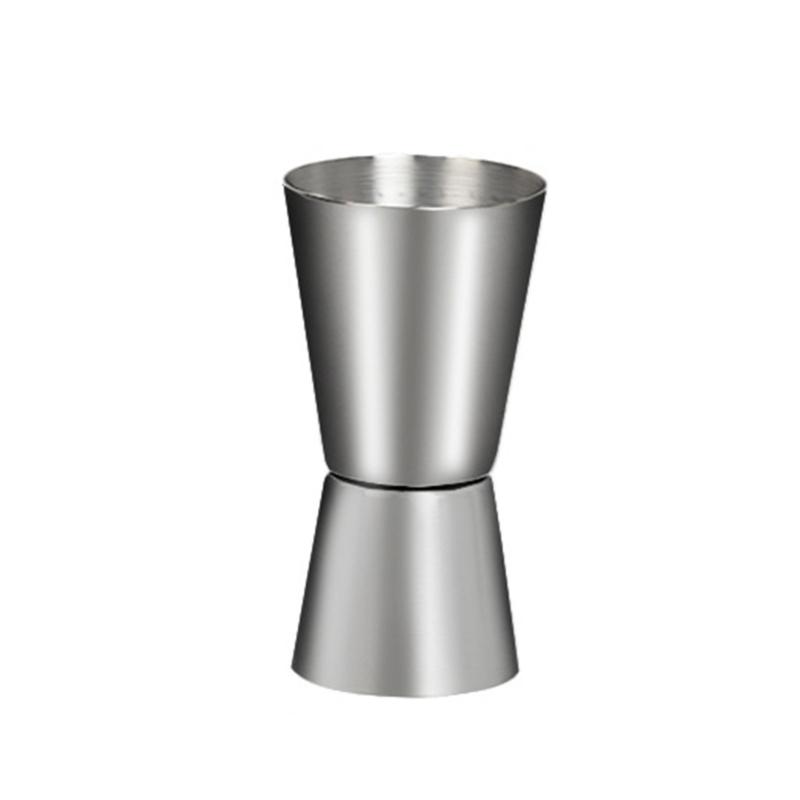 Twin Head Unchanging Steel Measuring Cup For Cocktails Baking 15ml 20ml 30ml 40ml Stable serving collection Equipment