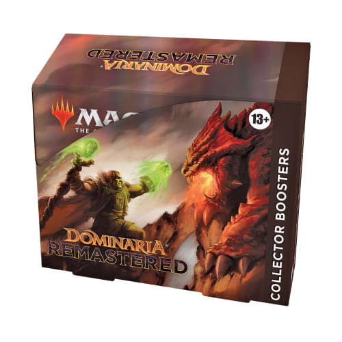 Magic: The Gathering Dominaria Remaster Collector Booster (English Version) 12-Pack MTG Trading Card Wizards of the Coast D15060000