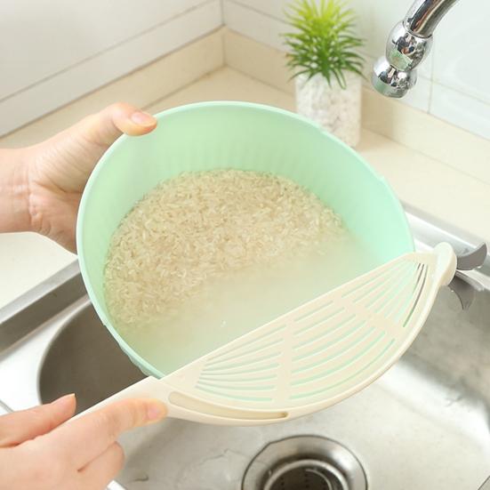 Multifunctional Stirring Fruit Washing Machine Hanging Rice Washer Kitchen Tool Sale Goods
