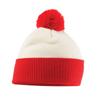 Unisex Adult Snowstar Two Tone Beanie