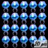 10-50 Pcs Flash Led Light Up Rings Bachelorette Party Favors Gifts Diamond Rings Bridal Shower Birthday Weddings Party Favors
