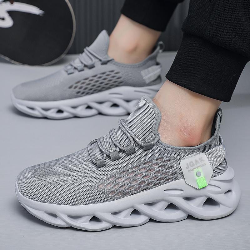 Herren Übergröße Leichte Atmungsaktive Mesh-Schuhe Herren Sneaker Laufschuhe Tennis Sport Herrenschuhe