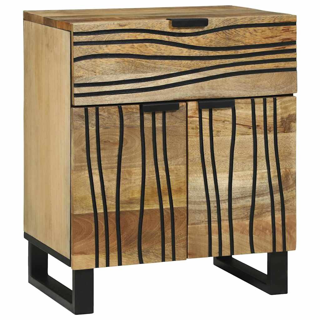 Nightstand Natural 50 x 33 x 60 cm Particleboard