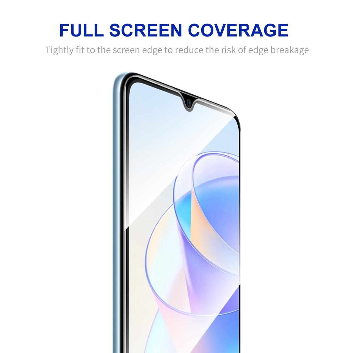 

ENKAY HAT PRINCE for Honor X7a 4G 0.26mm 2.5D 9H Hardness Full Screen Protector Full Glue HD Clear Tempered Glass Film Type A
