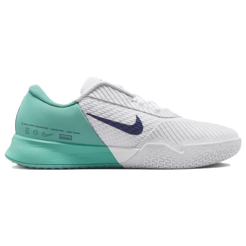 Nike Zoom Vapor Pro 2 Hc 'White Navy Washed Teal' Sneakers casual DR6191-103