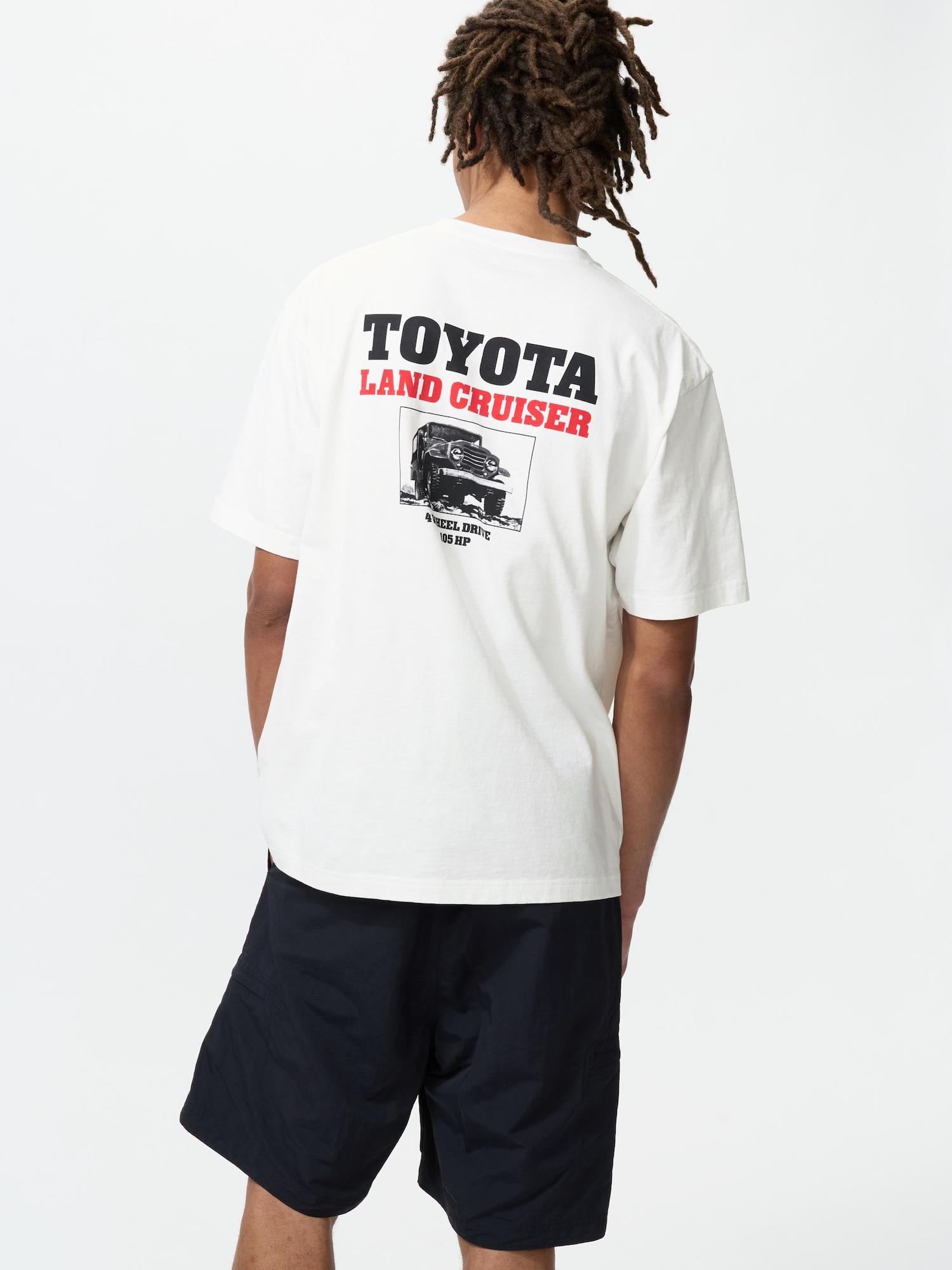 

Uniqlo Япония Toyota Ut Свободный крой 00 WHITE/S