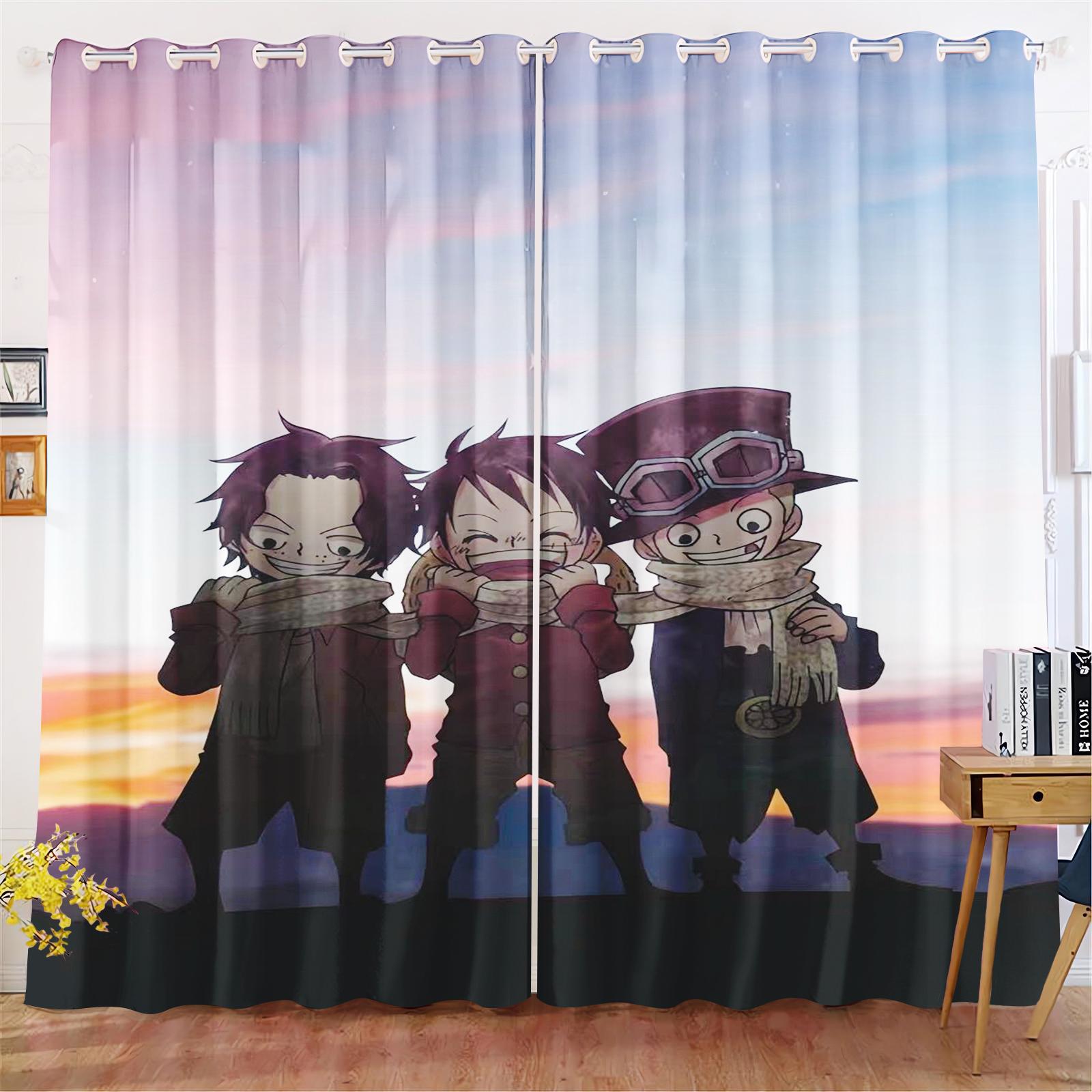 Karikatūras aizkars Luffy Gear 5 Zēnam