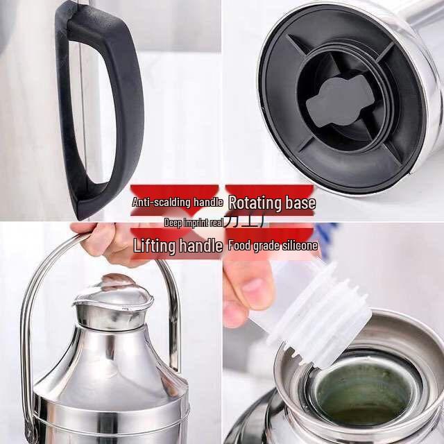 Large Capacity Stainless Steel Insulated Water Bottle - Hot/Cold Thermos Flask