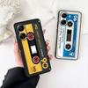 Retro Camera Vintage Cassette Tape Phone Case for Samsung Galaxy Note 20 9 10 S8 S10 Lite S9 Plus A54 A53 A21S S10E A17 Cover