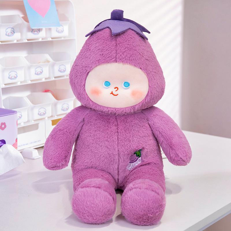 Gemüse Baby Serie Puppen Blumenkohl Karotten Pilz Aubergine Puppe Kissen Plüsch Spielzeug