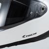 RS TAICHI Motorcycle Sticker Black/Silver Size: 5.5 x 3.0 inches (140 x 75 mm) RSW034