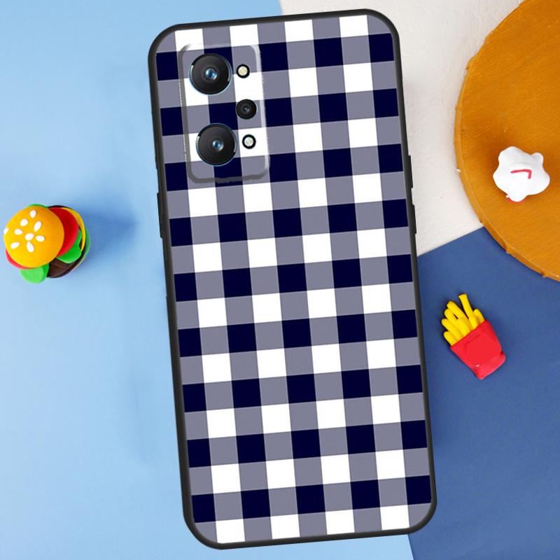 Buffalo Plaid Pattern For Realme GT 6 6T 5 GT7 Pro C61 C75 C55 C51 C21Y C25S C67 C53 13 12 10 11 14 Pro Plus Case