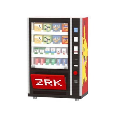 Automat nanoblok 2100 kusů, mix barev, oblíbené korejské hračky