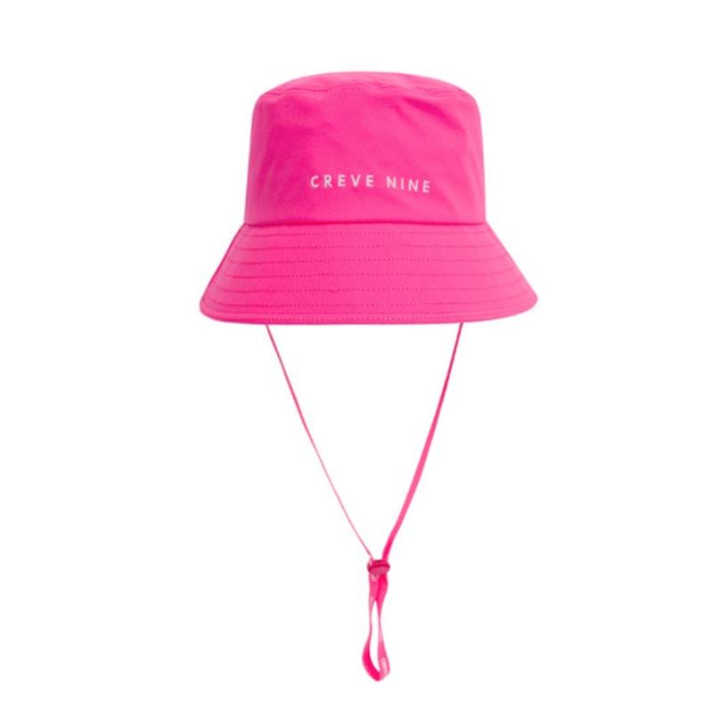 

creve9 string uni logo bucket hat DPK FREE_Dark Pink
