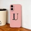 Simple Case For iPhone 17 Pro Max / iPhone Air Heart Letters Phone Cover For iPhone17 Camera Protection Anti Drop Soft Funda
