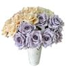 Rose Artificial Flower Wedding Hotel Restaurant Desktop Decoration Ornament Room