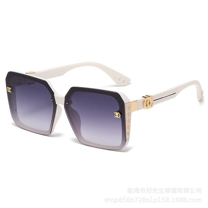 BMW New Arrivalaccessible Luxury Uv Square Frame Women's Sunglasses Uv Protection Polarized Sunglasses Sun Protection Elegant Big Face Slimming Look