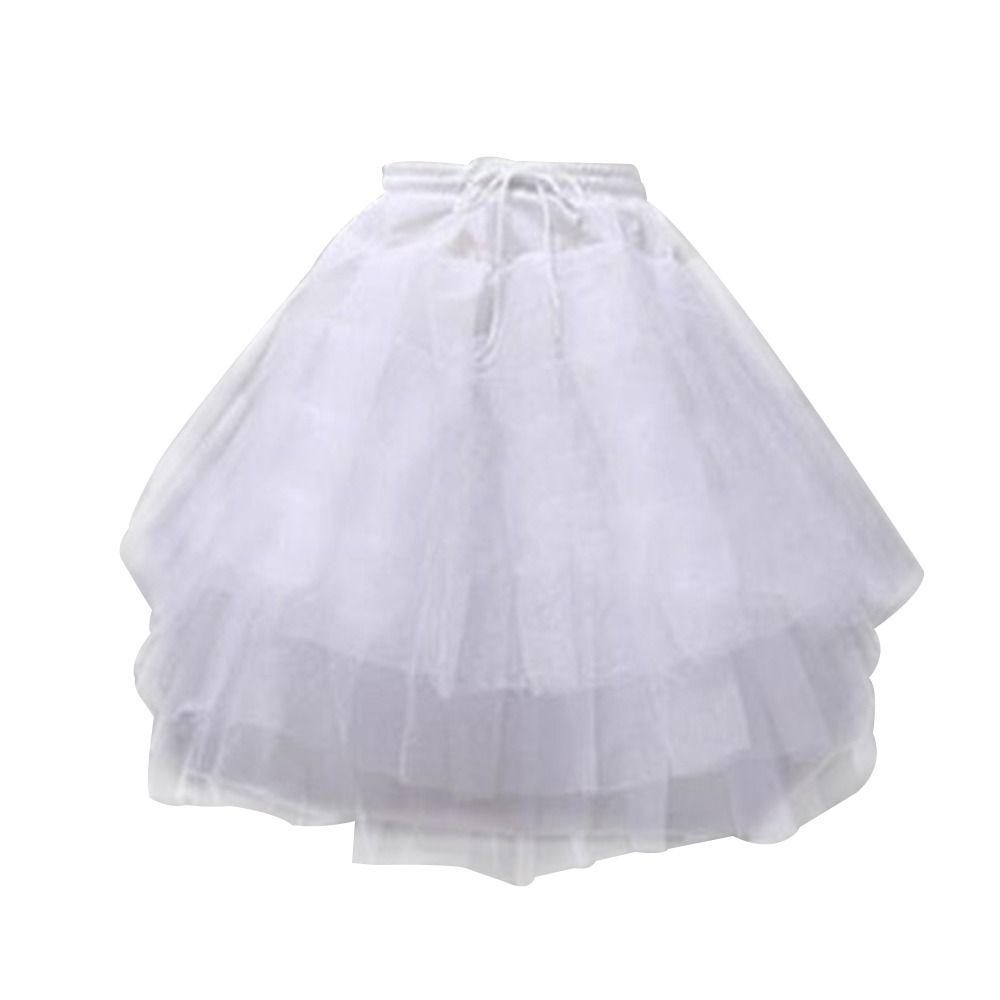 Short Underskirt Crinoline White Crinoline Skirt Fashion Petticoat