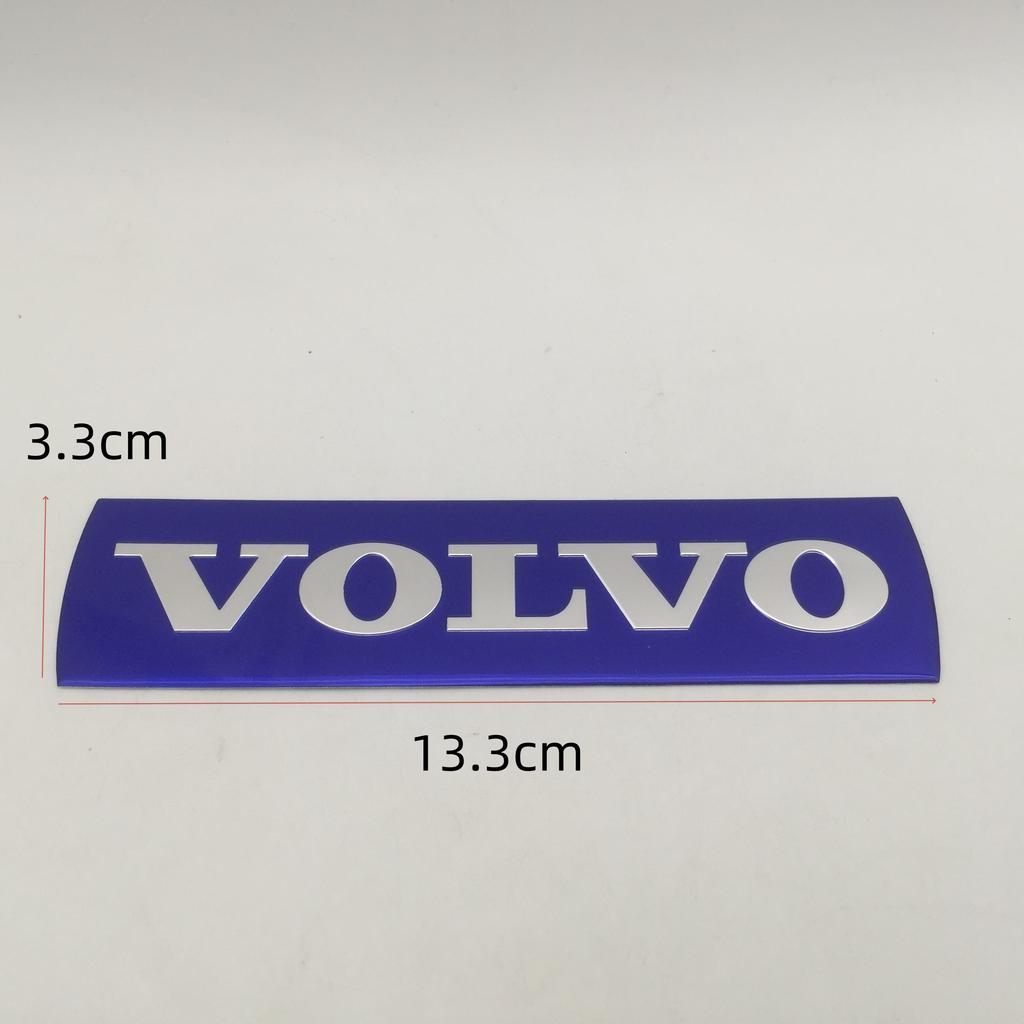 1ks 3D modrá/černá pro VOLVO XC60 XC90 Auto Znak Přední Mřížka Kapota Kapota Samolepka Odznak Obtisk Stylingové Auto Příslušenství
