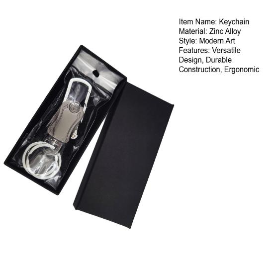 Robuster Multifunktions-Schlüsselanhänger Karabiner Clip Flaschenöffner Fidget Spinner Messer Zink
