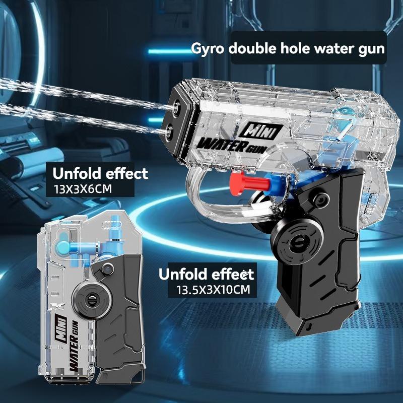 

Latest Summer Shooting Water Gun, Small Spinning Fold Water Gun, Shooting Toy, Beach Outdoor Fight Fun Toys For Boy And Girl