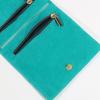 Velvet Jewelry Pouch Double Compartment Snap Zipper Bag For Necklace Earrings Bracelet Travel Gift Packaging Storage