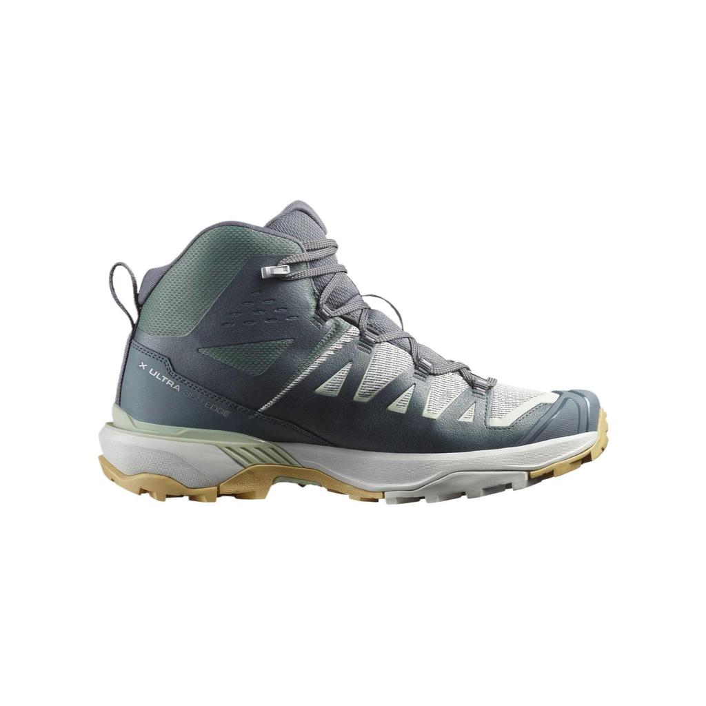 Salomon X Ultra 360 Fashion Versatile Non-Slip High-Top Hiking Shoes Men Hiking Shoes Gray 478160