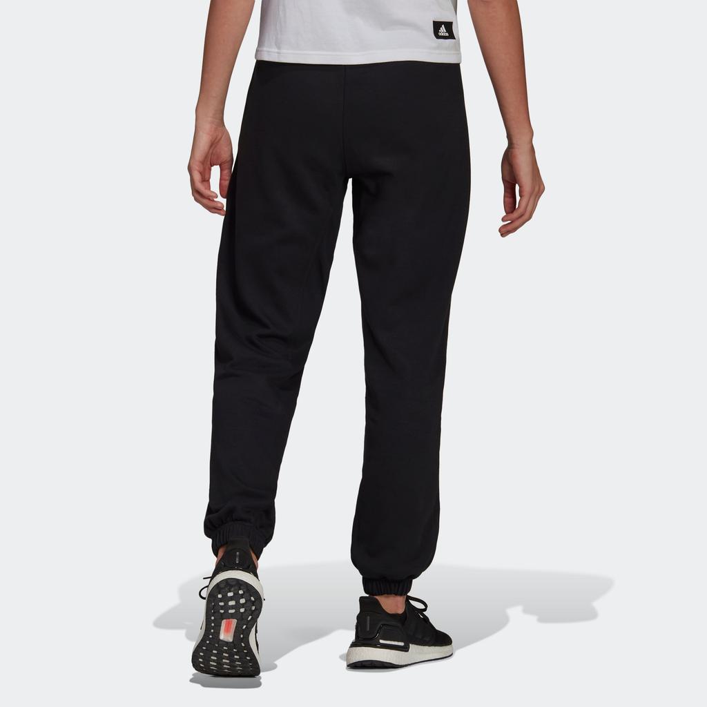 Adidas Knitted Sweatpants Women's Black HE0419