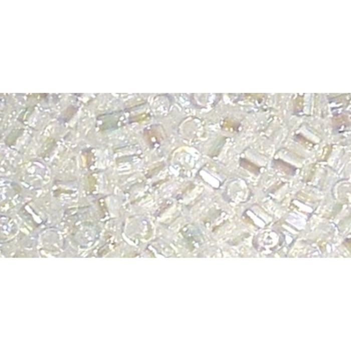 Perle - Miyuki - Delica - 2,2 mm - Aurore boréale transparent - Verre japonais