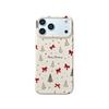 White Snow Stars Christmas Tree Phone Case for iPhone 18 17 Pro Max 16 Plus 15 14 13 12 11 Pro Max Plus Air Cover