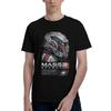 1 Stück Comunisexder Lustiges Grafik 100% Baumwolle T-Shirt Mmass Effect Oberteile T-Shirts Für Unisex