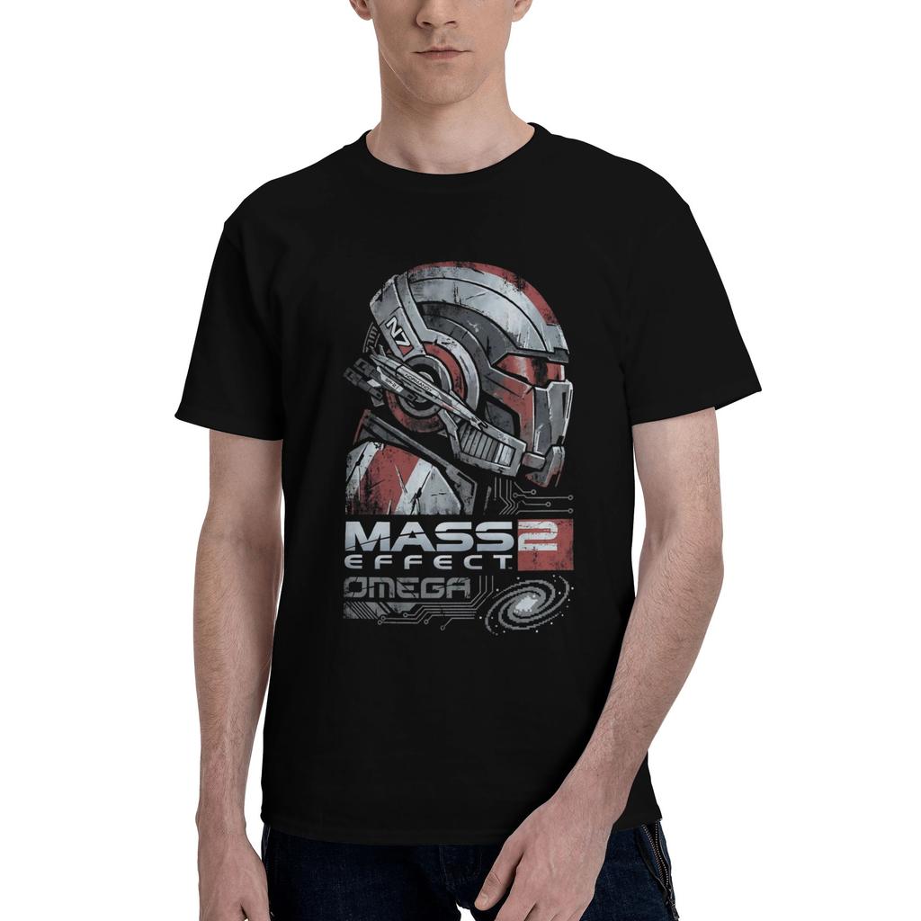 1 Stück Comunisexder Lustiges Grafik 100% Baumwolle T-Shirt Mmass Effect Oberteile T-Shirts Für Unisex