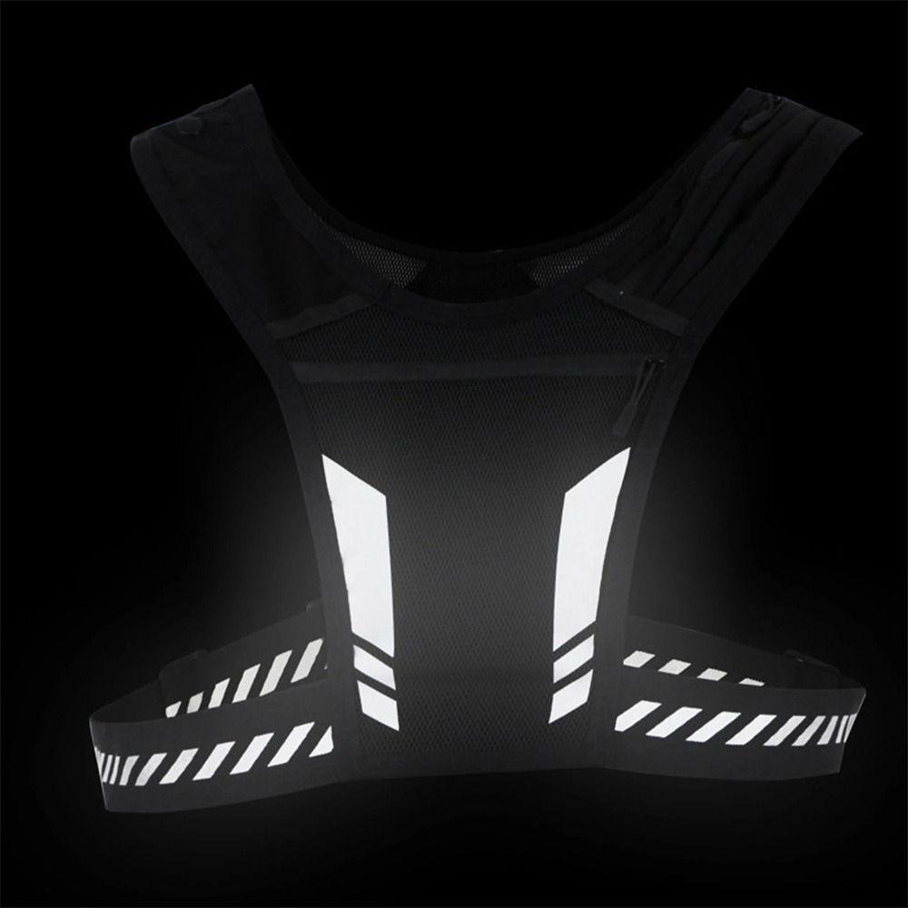 Phone Cards Bag Water Bottle Holder Running Backpack Reflective Vest Running Bag Running Vest