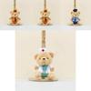 Adorable Plush Bear Keychain With Cute Policeman Design Perfect For Kids And Adults
