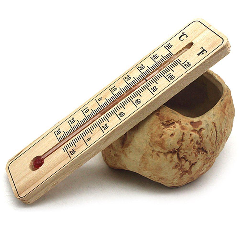 Wall Hanging Practical Room Wood Garage Indoor Direct Reading Type Logger Thermometers Wall-mounted