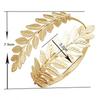 Armbånd Armmansjett Armbånd Tilbehør Smykker Armbånd Overarmsarmbånd Gull Laurbærblad Blad Gull Armring NT226 [Grønn Piercing]