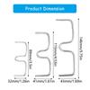 Professional Branch Spreader Set for Fruit Trees 15 Pack 3 Sizes Galvanized Steel Garden Tree Training Equipment Tools