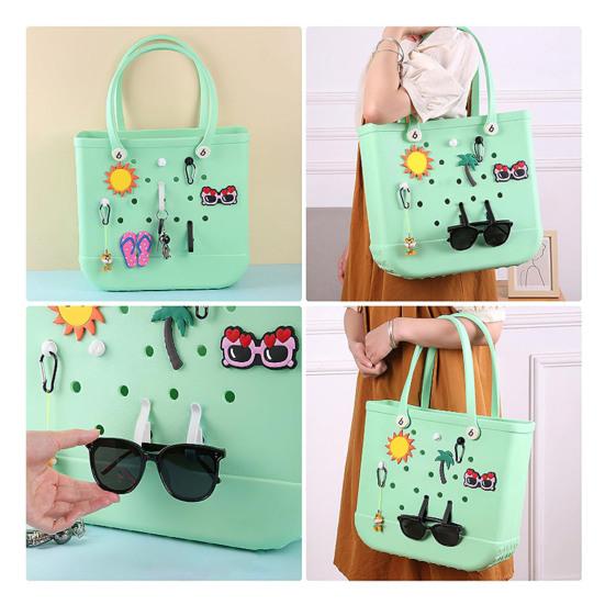 3-teiliges Hakenset für Taschenzubehör für Bogg Bags, Reise- und Strandtaschen