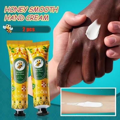 Honey Hand Cream. Moisturizing and Smooth Skin Hand Cream for Autumn and Winter