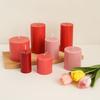 Clear Candlestick Molds Cylindrical Mould Cylinder Candle Mould for Church Candlelight Dinner Christmas Decoration