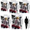 Legend Fourth Hokage Cartoon Anime Blanket Skinfriendly Soft Fleece Blanket For Living Room Bedroom Gaming Room Home Party Decor Memorial Gift