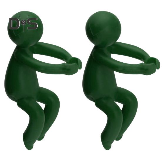 1 Pc/6 Pcs Plant Support Waterproof Plant Propagation Buddy Mini Man Plant Holder for Cut Flowers Sprouts Plant Nurturing